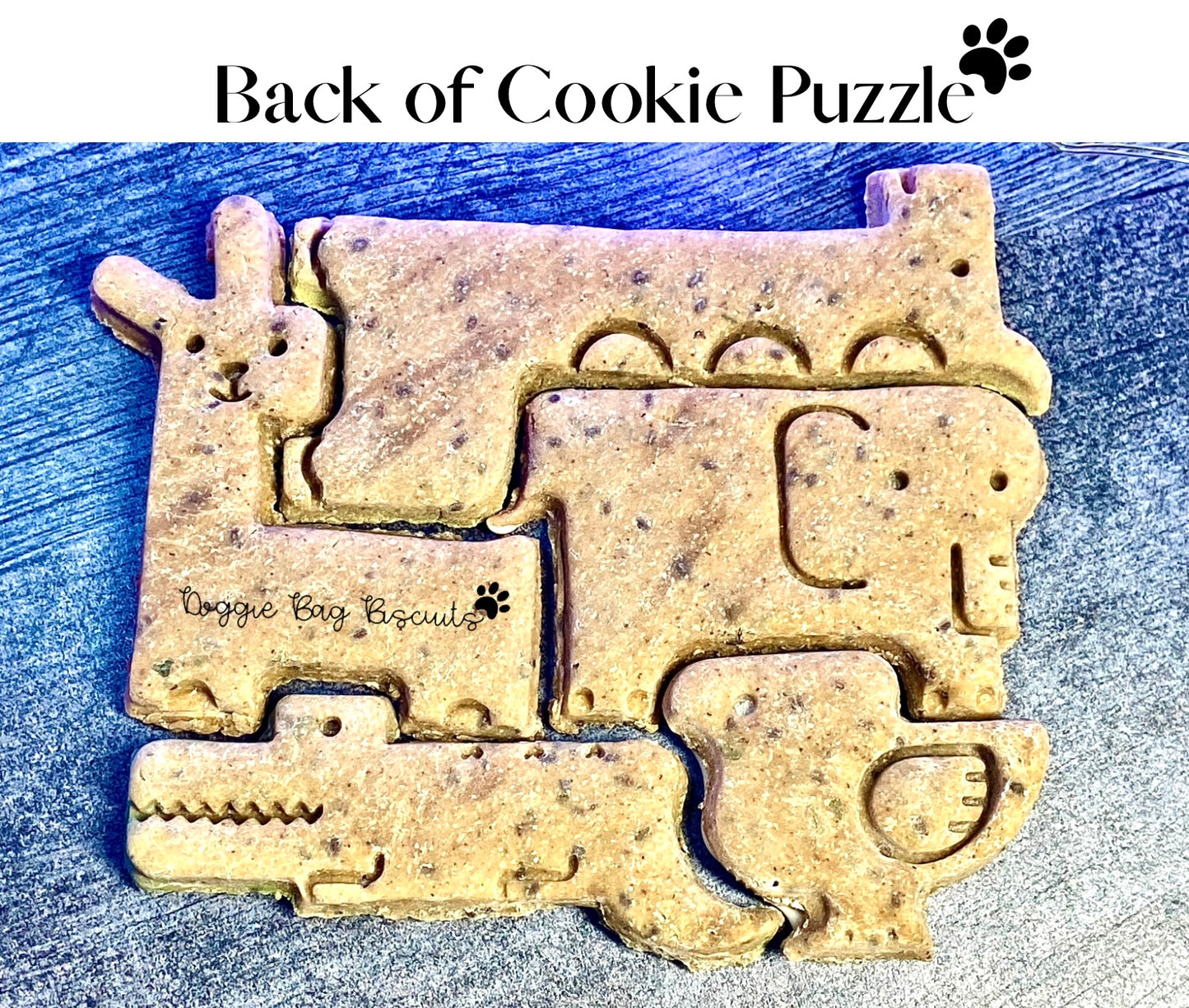 Noah’s Bark Puzzle Canine Cookie Gift Set🦒🐘🦜🌧️
