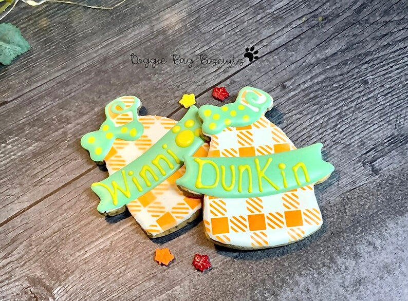 “PUMPKIN PATCH PAW-TY” Personalized Canine Cookie Gift Set