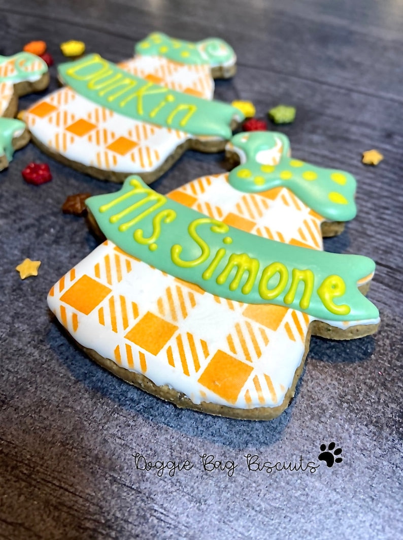 “PUMPKIN PATCH PAW-TY” Personalized Canine Cookie Gift Set