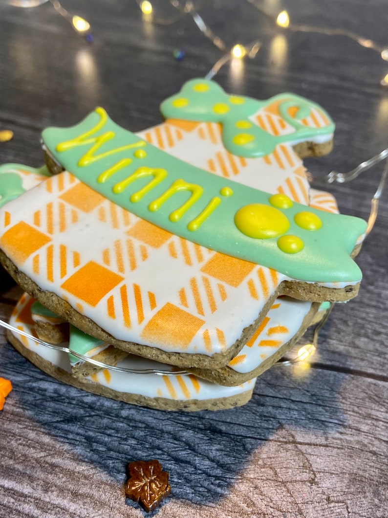 “PUMPKIN PATCH PAW-TY” Personalized Canine Cookie Gift Set