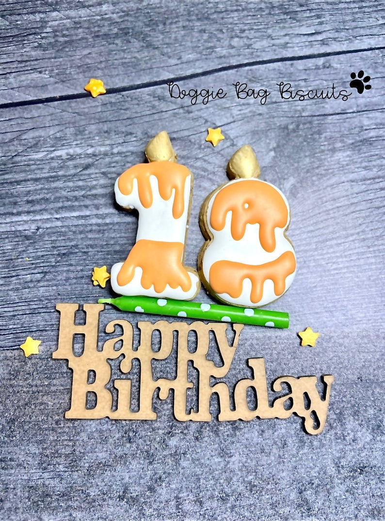 “I’M THIS OLD” Birthday Canine Cookie Gift Set
