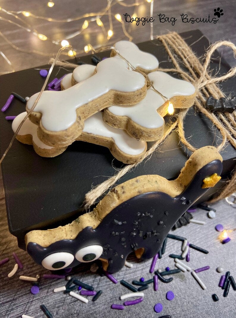 PURR-FECTLY STARTLED” Halloween Canine Cookie Gift Sets