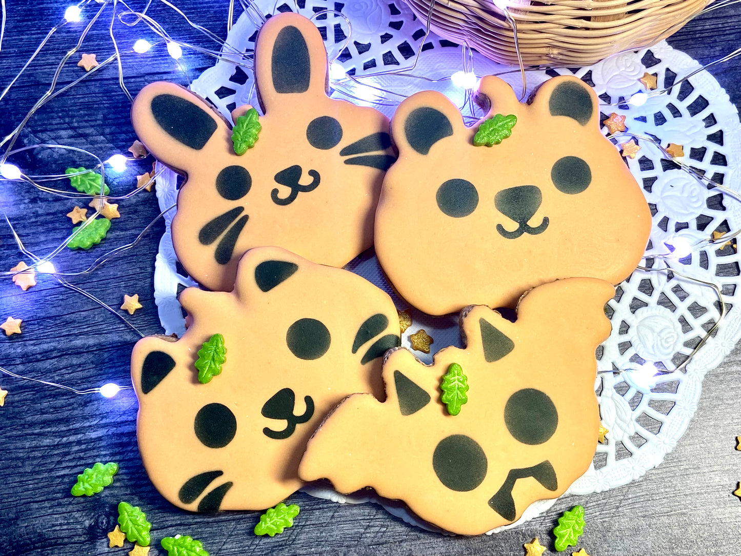 Pumpkin Critter Crew™" Canine Cookie Gift Set 🎃🦊