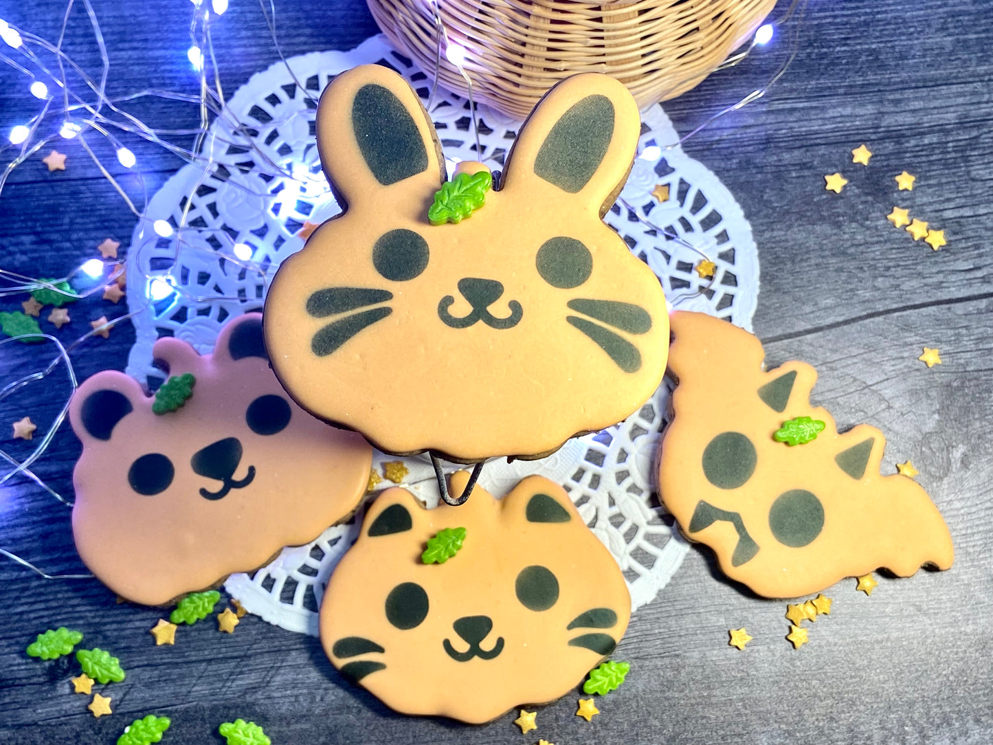 Pumpkin Critter Crew™" Canine Cookie Gift Set 🎃🦊