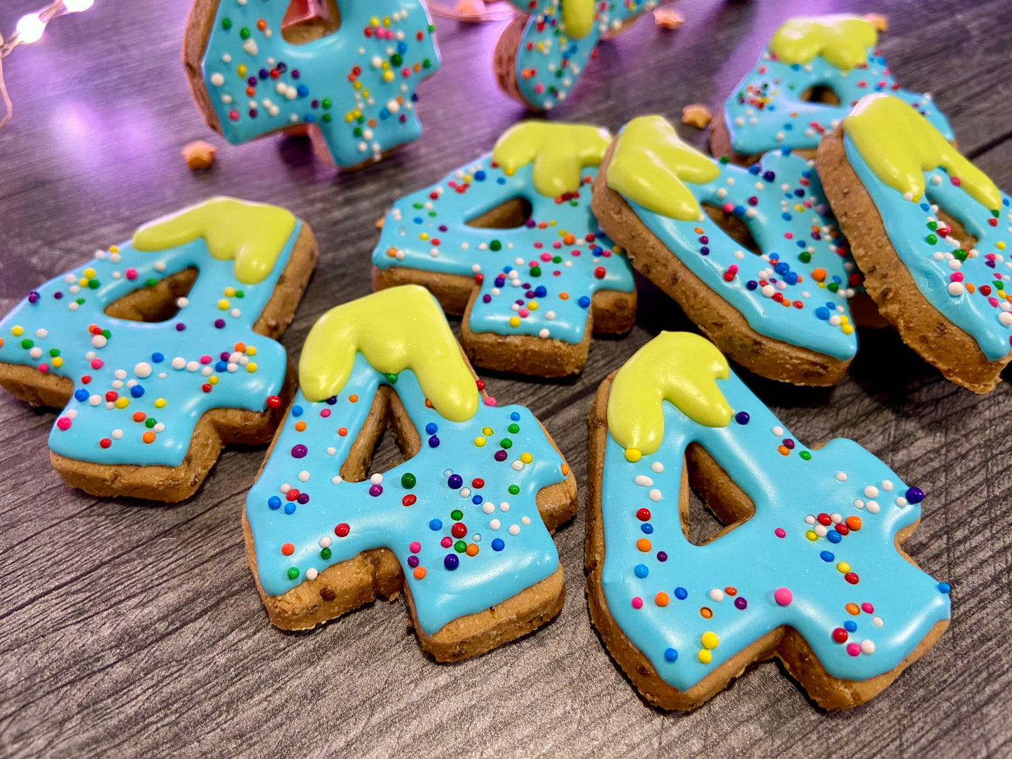 “Barkday Bash Box" Gift Set Certified Lookie-a-Tookie™ Canine Cookies, Birthday Dog Treats