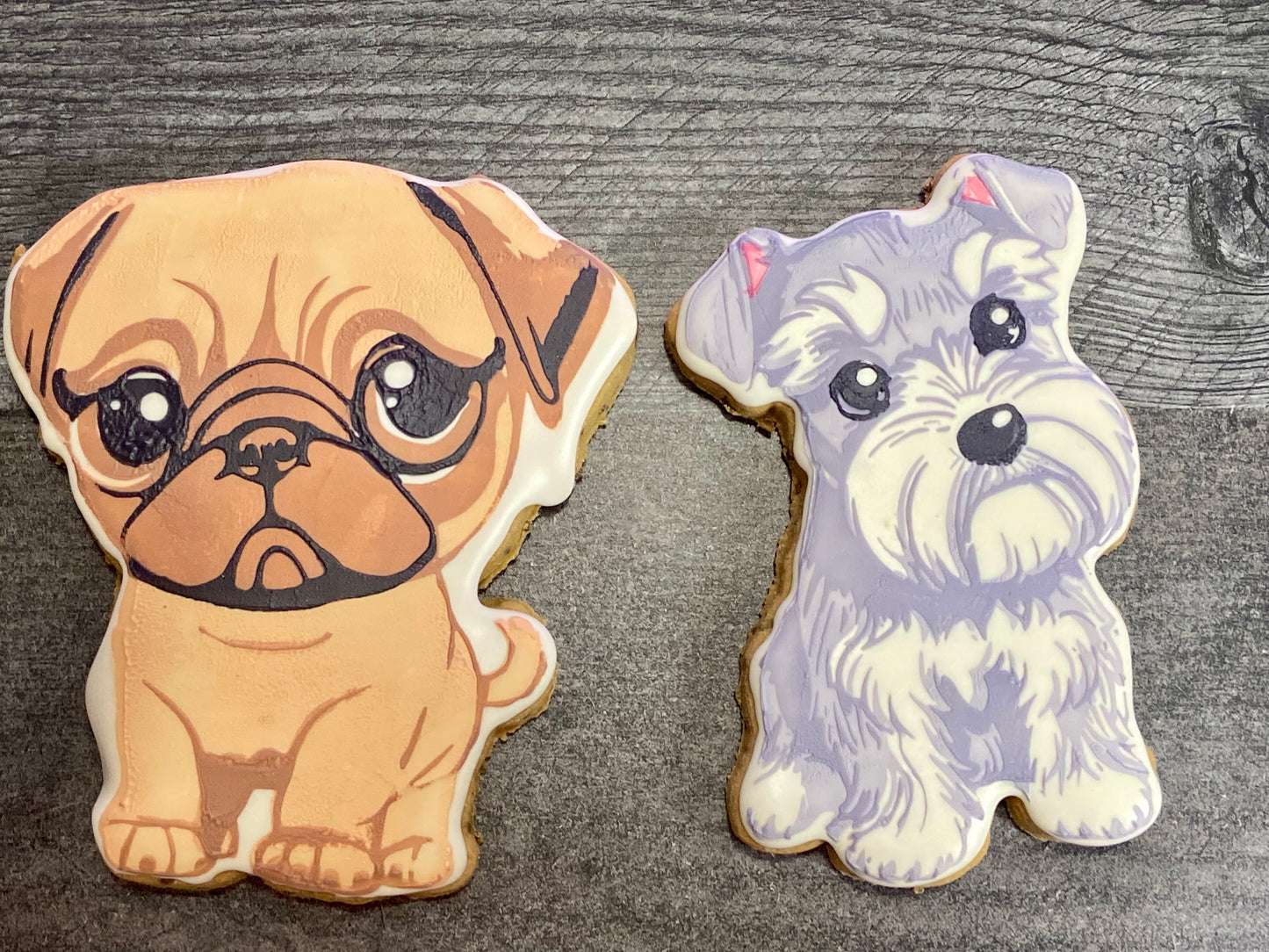 "Pup-Toons" Gift Sets Certified Lookie-a-Tookie™ Canine Cookies, Breed Dog Treats