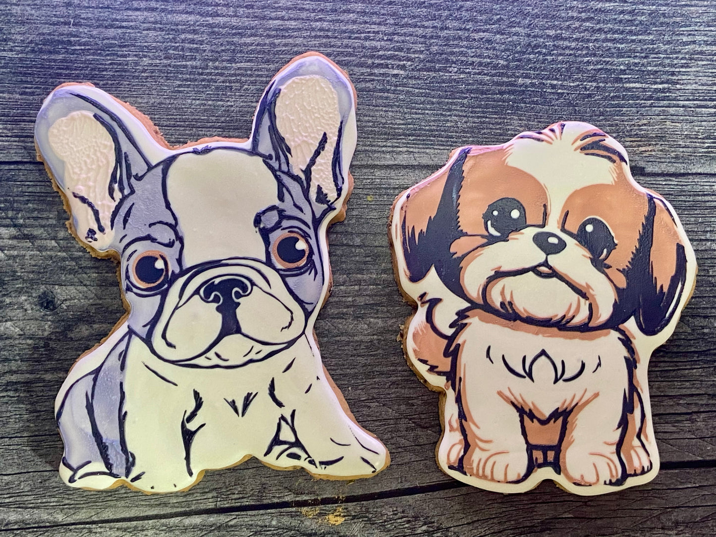 "Pup-Toons" Gift Sets Certified Lookie-a-Tookie™ Canine Cookies, Breed Dog Treats