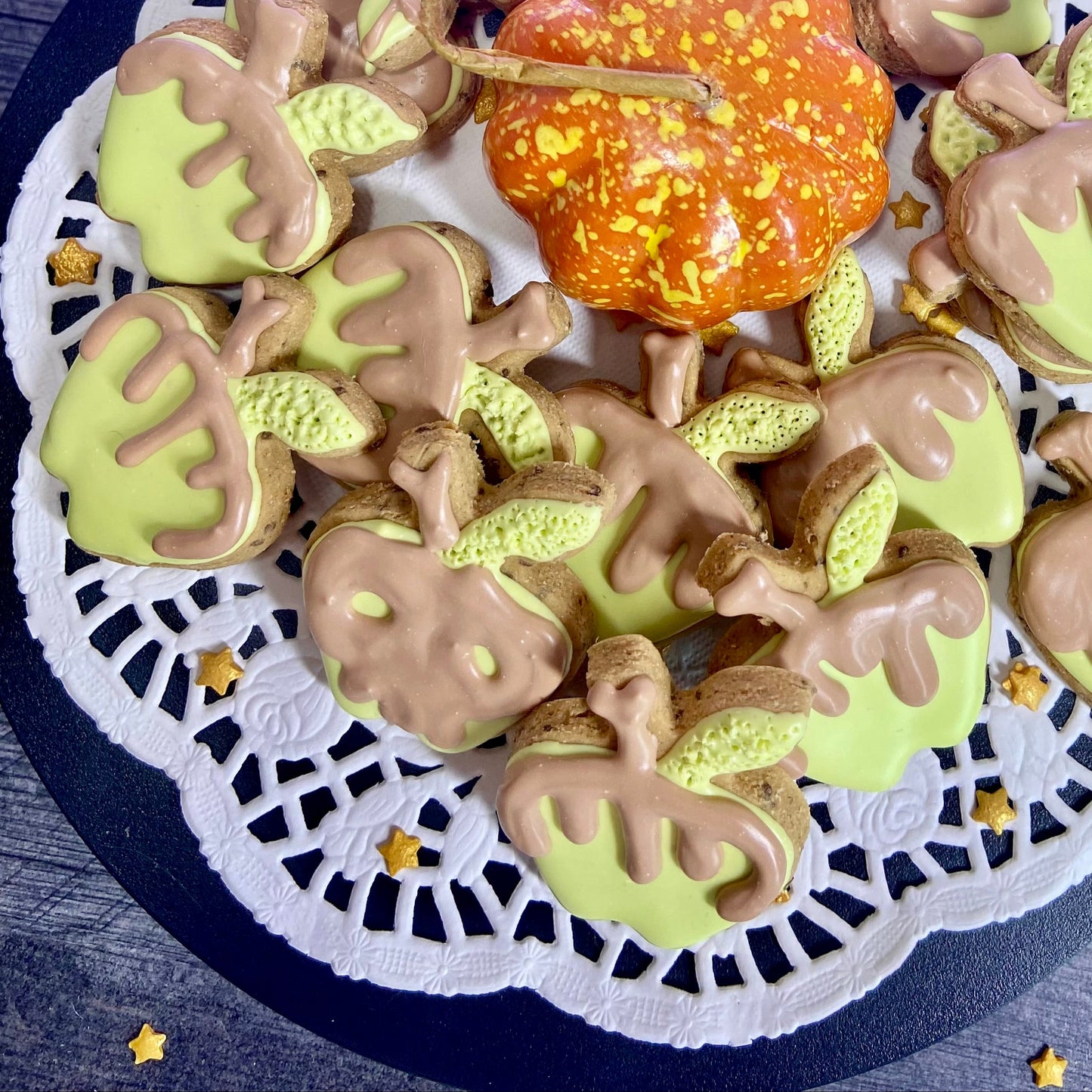 "Harvest Caramel Apple" Gift Set Certified Lookie-a-Tookie™ Canine Cookies, Fall Dog Treats