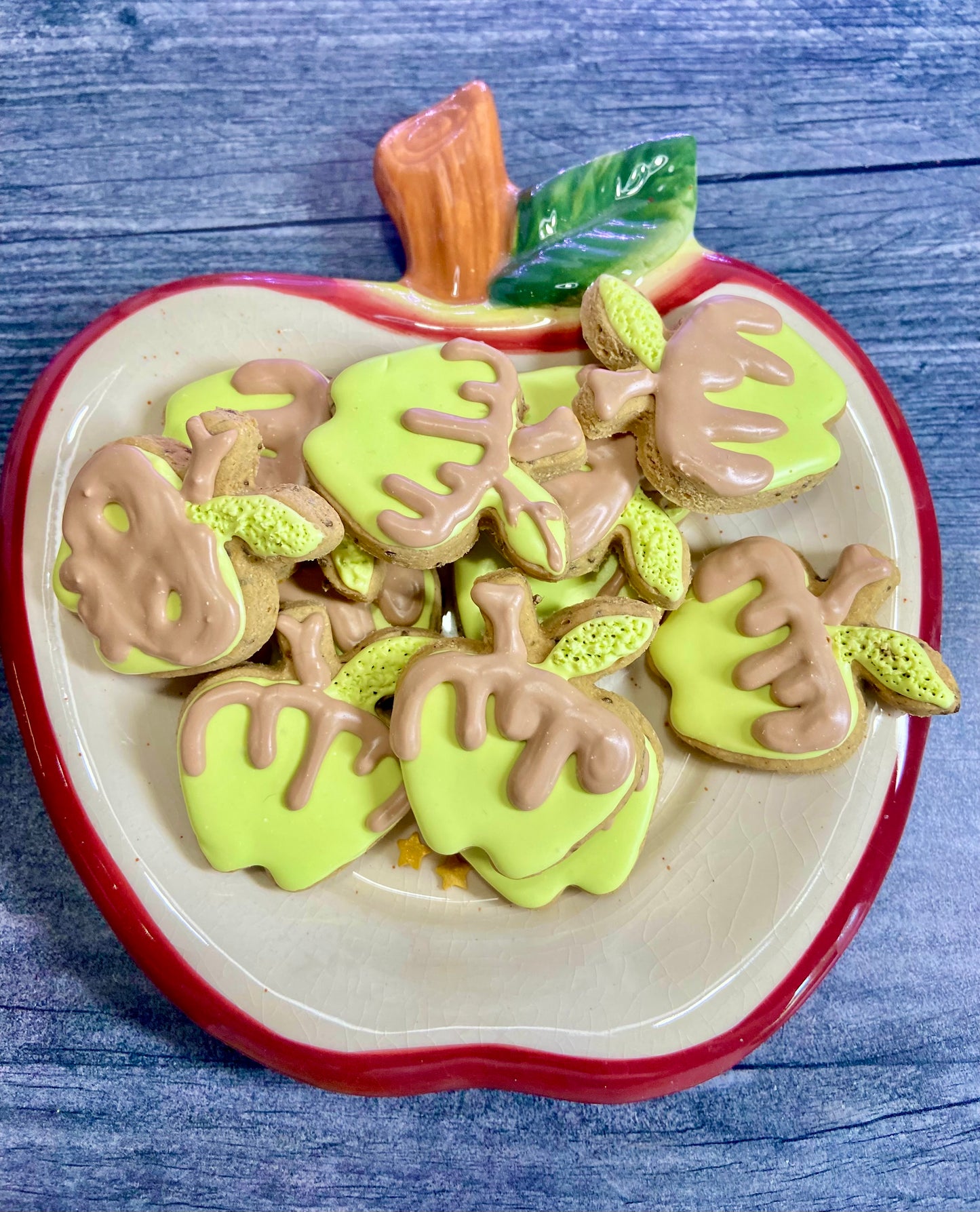 "Harvest Caramel Apple" Gift Set Certified Lookie-a-Tookie™ Canine Cookies, Fall Dog Treats