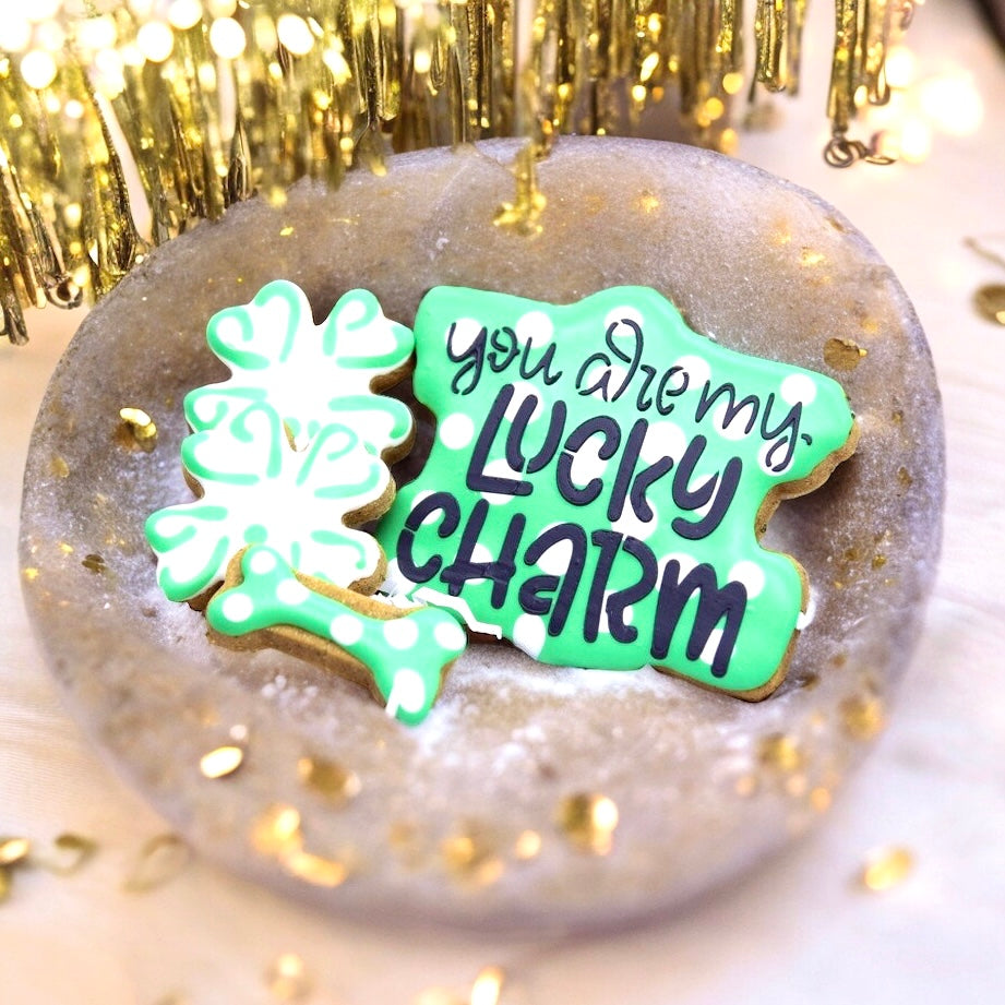 “Lucky Charm” Canine Cookie Gift Set 🍀