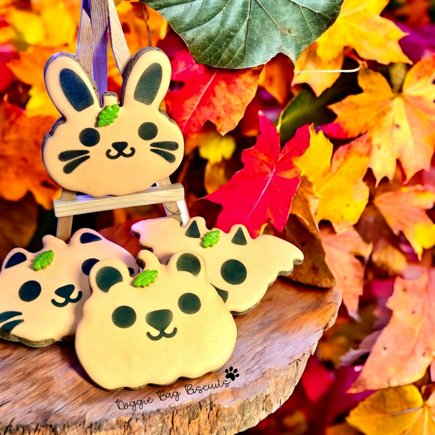 Pumpkin Critter Crew™" Canine Cookie Gift Set 🎃🦊