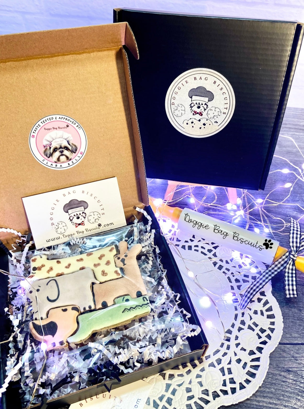 Noah’s Bark Puzzle Canine Cookie Gift Set🦒🐘🦜🌧️