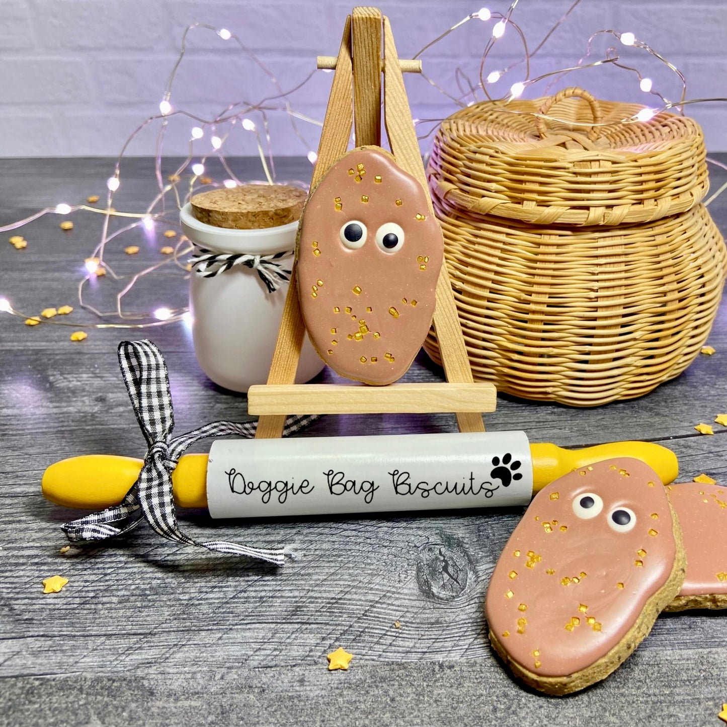 Certified Couch Potato Canine Cookie Gift Set 🥔