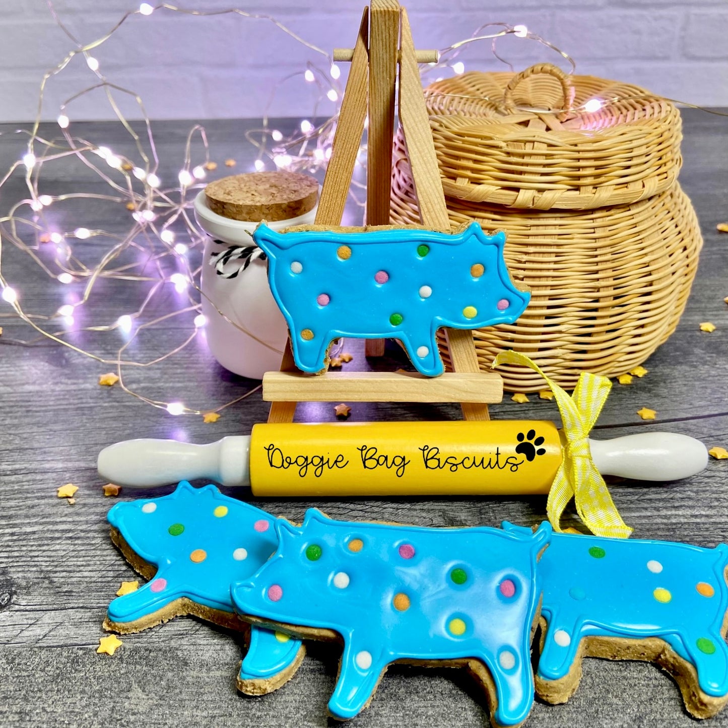 Sir Squeaks-a-Lot Canine Cookie Gift Set