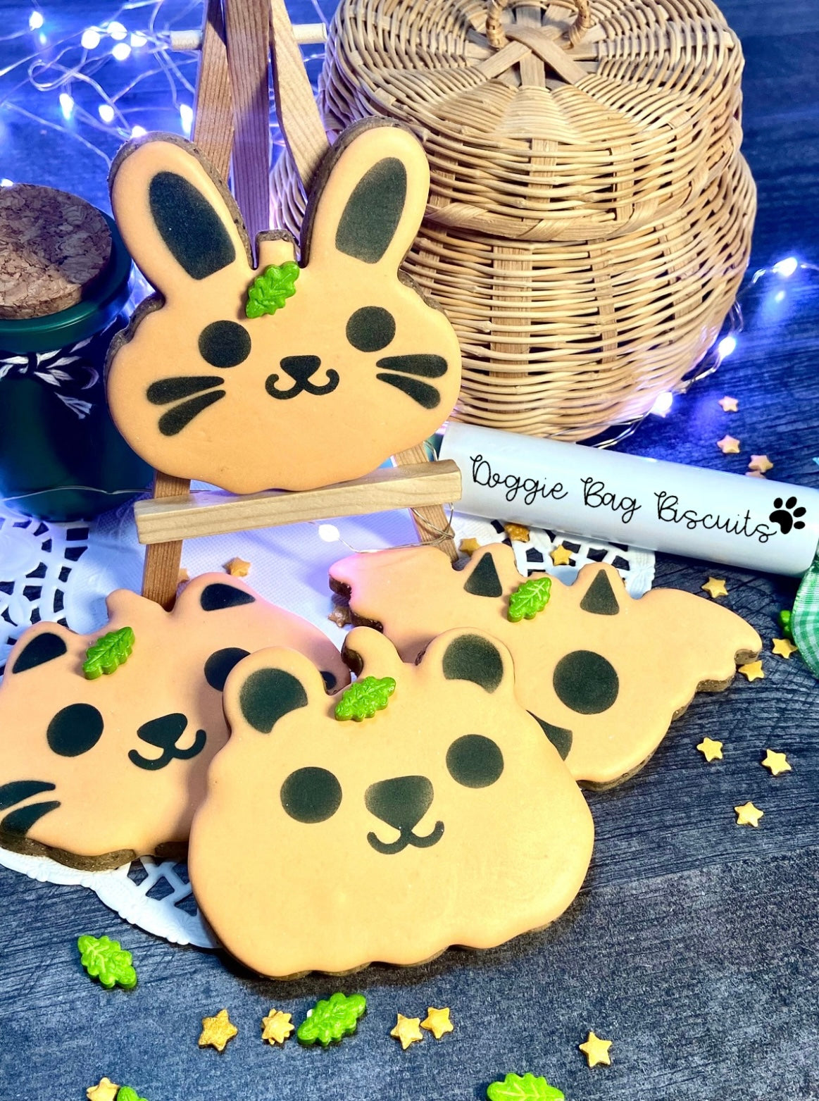 Pumpkin Critter Crew™" Canine Cookie Gift Set 🎃🦊