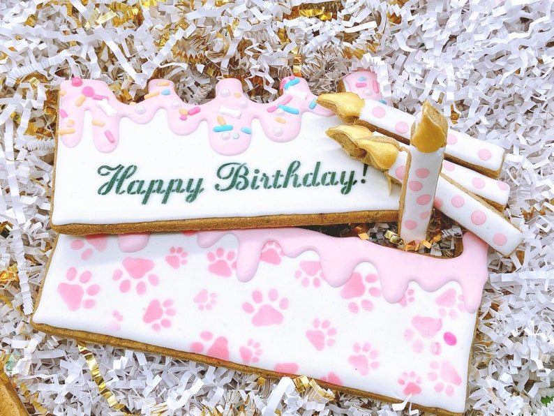 “Big Bash" Gift Sets Certified Lookie-a-Tookie™ Canine Cookies, Birthday Dog Treats 🎂🥳🎈🐾