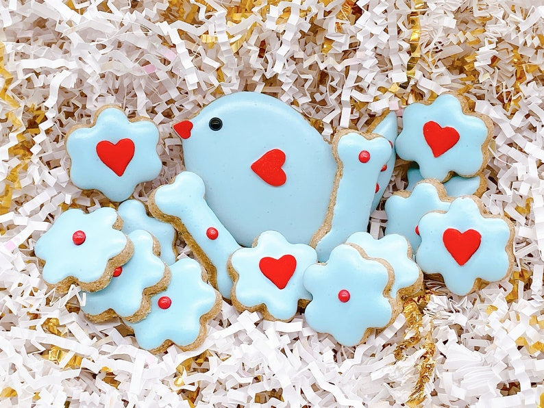 "Birdie & Bloom" Canine Cookie Gift Set
