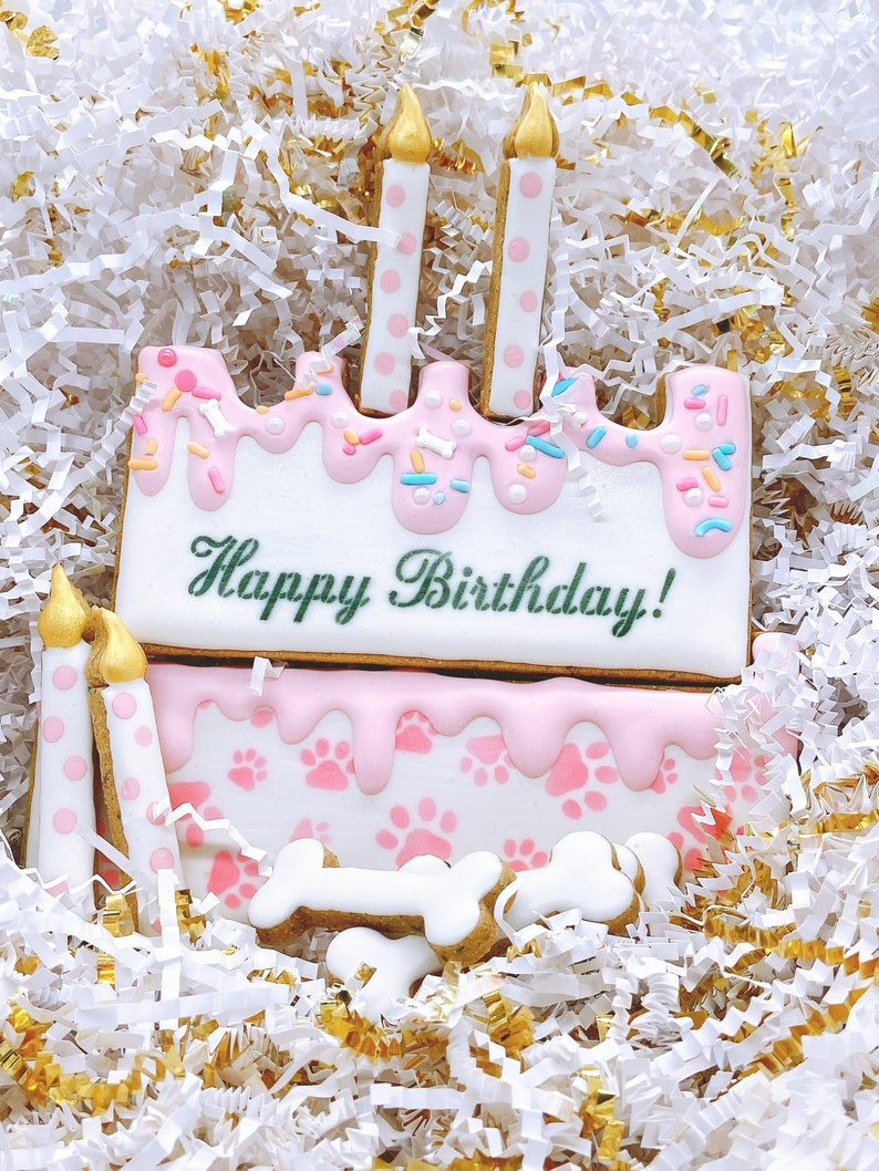 “Big Bash" Gift Sets Certified Lookie-a-Tookie™ Canine Cookies, Birthday Dog Treats 🎂🥳🎈🐾