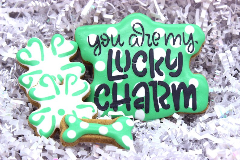 “Lucky Charm” Canine Cookie Gift Set 🍀