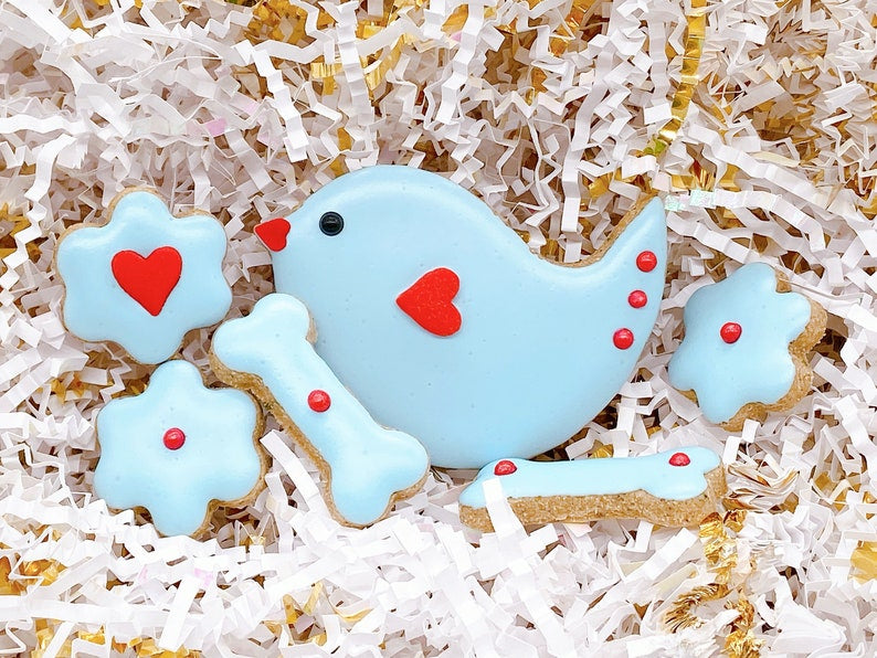 "Birdie & Bloom" Canine Cookie Gift Set