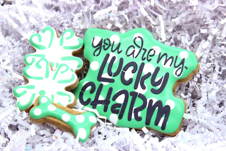 “Lucky Charm” Canine Cookie Gift Set 🍀
