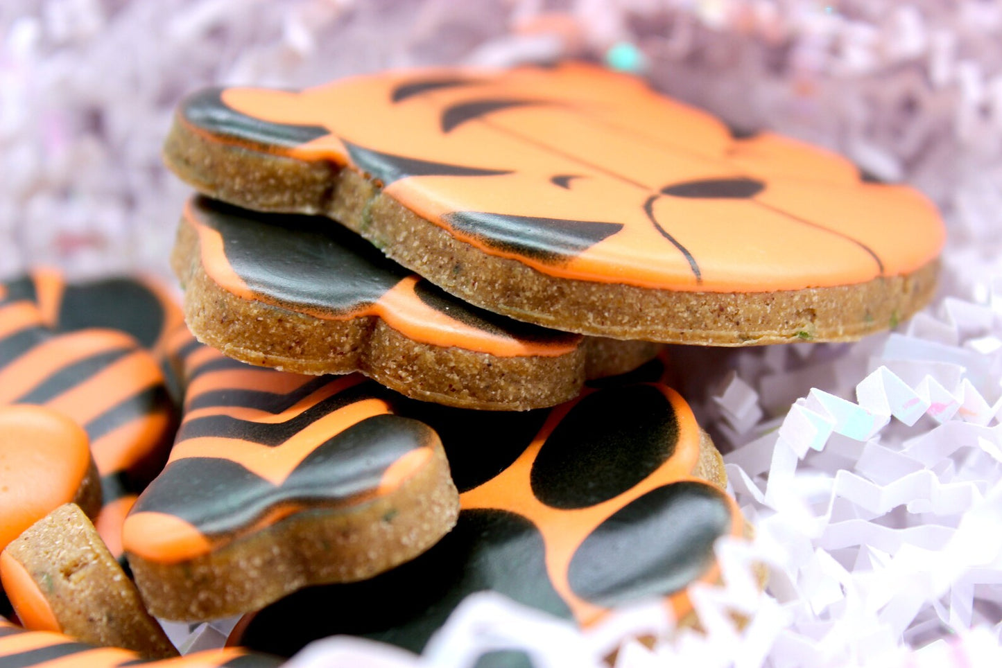 “Go Get ’Em Tiger" Gift Set Certified Lookie-a-Tookie™ Canine Cookies, Tiger Dog Treats 🐅🐾