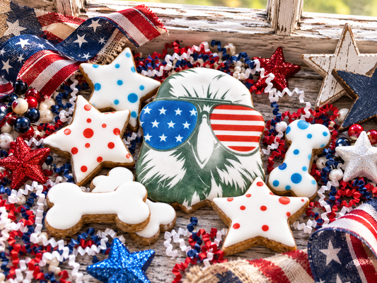 Eagle Eyes™ Canine Cookie Gift Set 🦅🇺🇸🐾