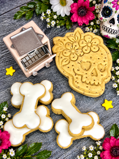 BOO-tiful Bones" Canine Cookie Box Gift Set 💀🌸🐾