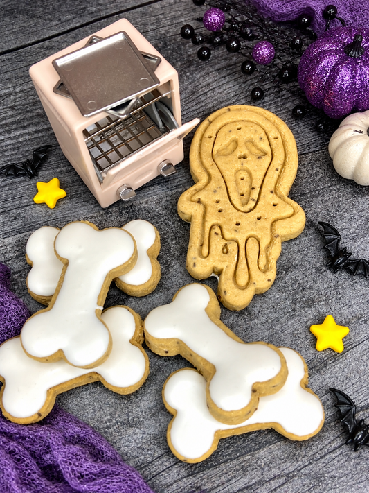 "Screamin’ for Tookies" Canine Cookie Box Gift Set 🐶👻