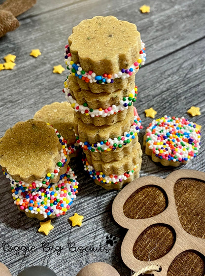 Rainbow Crème Sandwich Canine Cookie Gift Set🦄🍬🌈🐶🐾