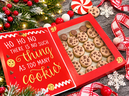 "Ho Ho Ho Choco" Christmas Canine Cookie Story-Book Box Gift Set
