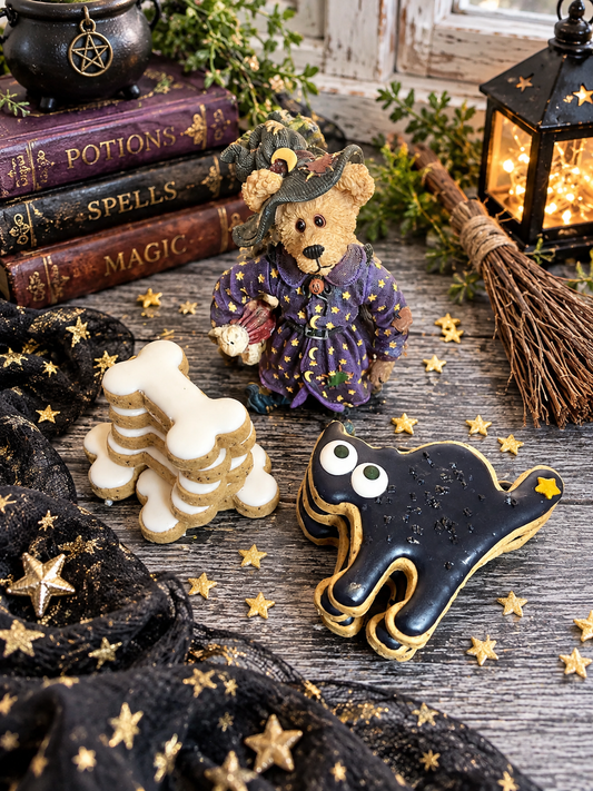 "Purr-fectly Startled" Canine Cookie Gift Set 🎃