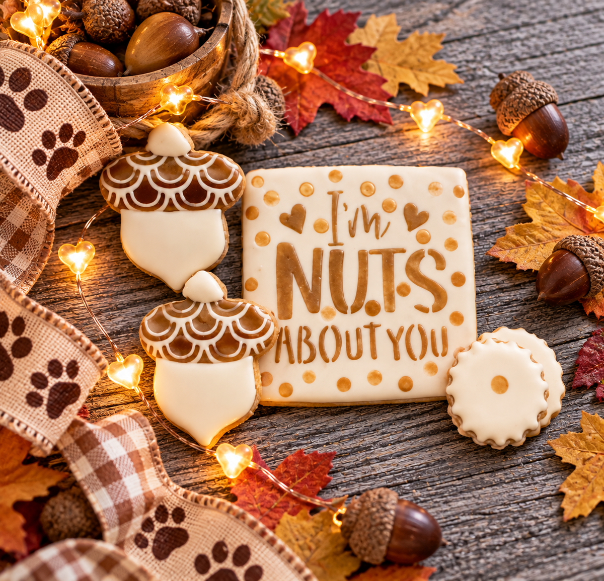 Nuts About You™ Fall Canine Cookie Gift Set 🍂🐾