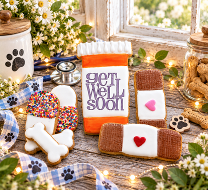 "Pooch Pill" Canine Cookie Gift Set 💊🐾 (Bonus Rx Treat Bag Included-while supplies last)