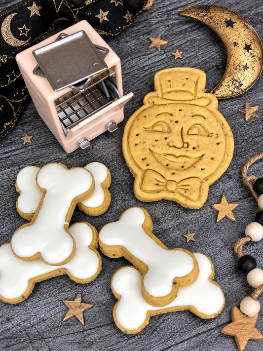 "Moonlight Mischief" Canine Cookie Box Gift Set 🌙🎩✨