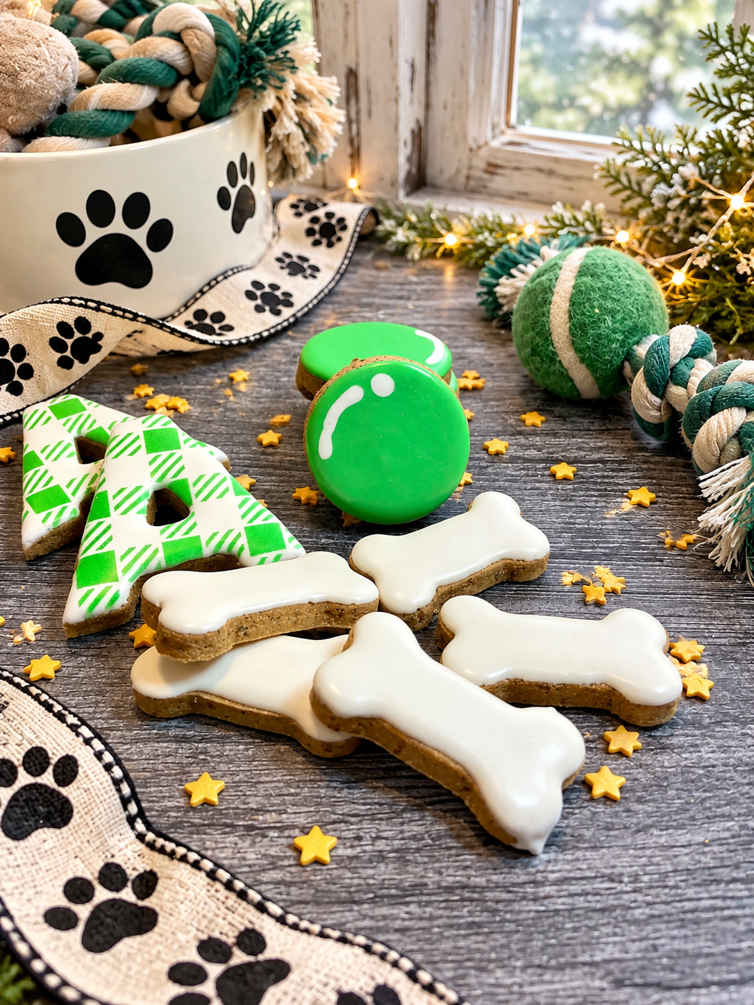 Paws & Play™ Personalized Canine Cookie Gift Set 🐾✨