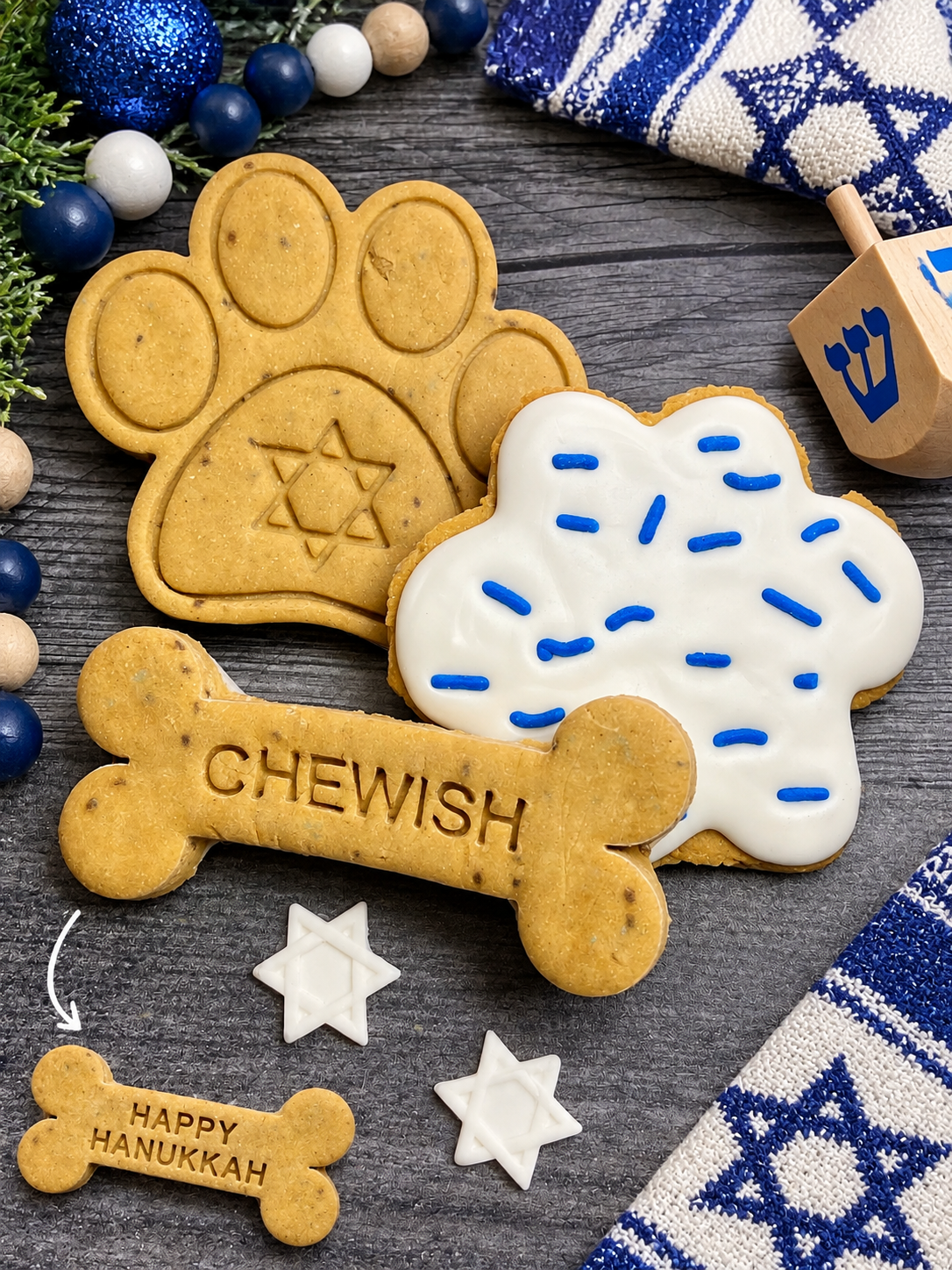 Hanukkah Hound™ Canine Cookie Gift Set 🕎