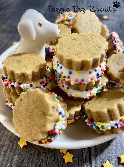 Rainbow Crème Sandwich Canine Cookie Gift Set🦄🍬🌈🐶🐾