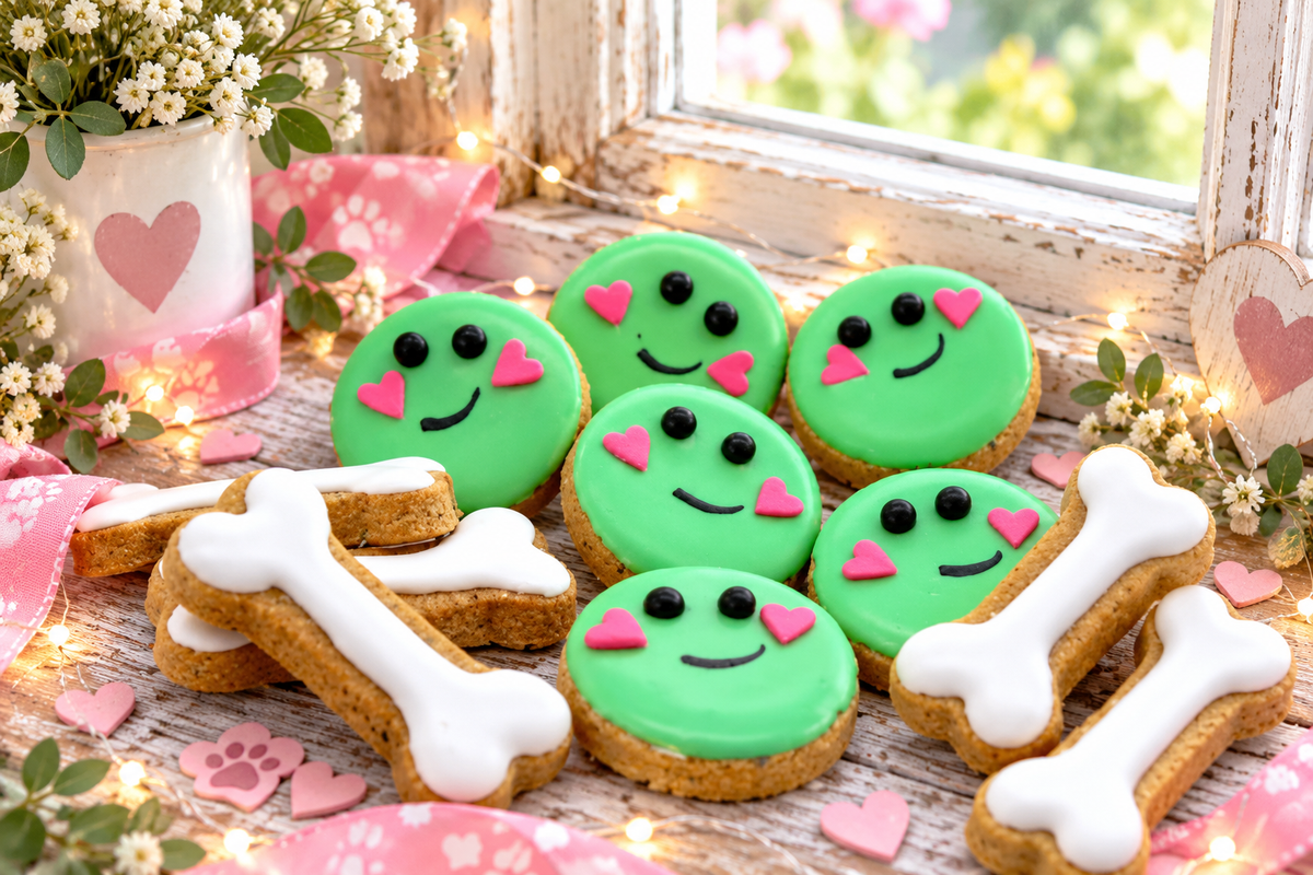 Peas Get Well Soon™ Canine Cookie Gift Set 🐾💚