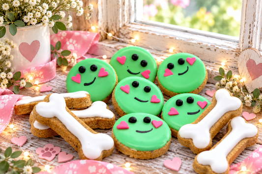 Peas Get Well Soon™ Canine Cookie Gift Set 🐾💚