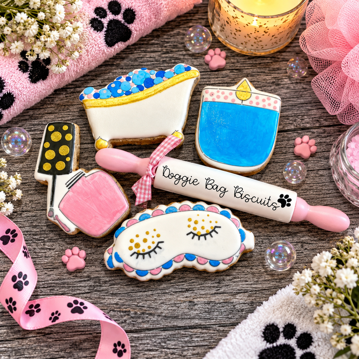 Sit Stay Spa Day™ Canine Cookie Gift Set 🫧🐾