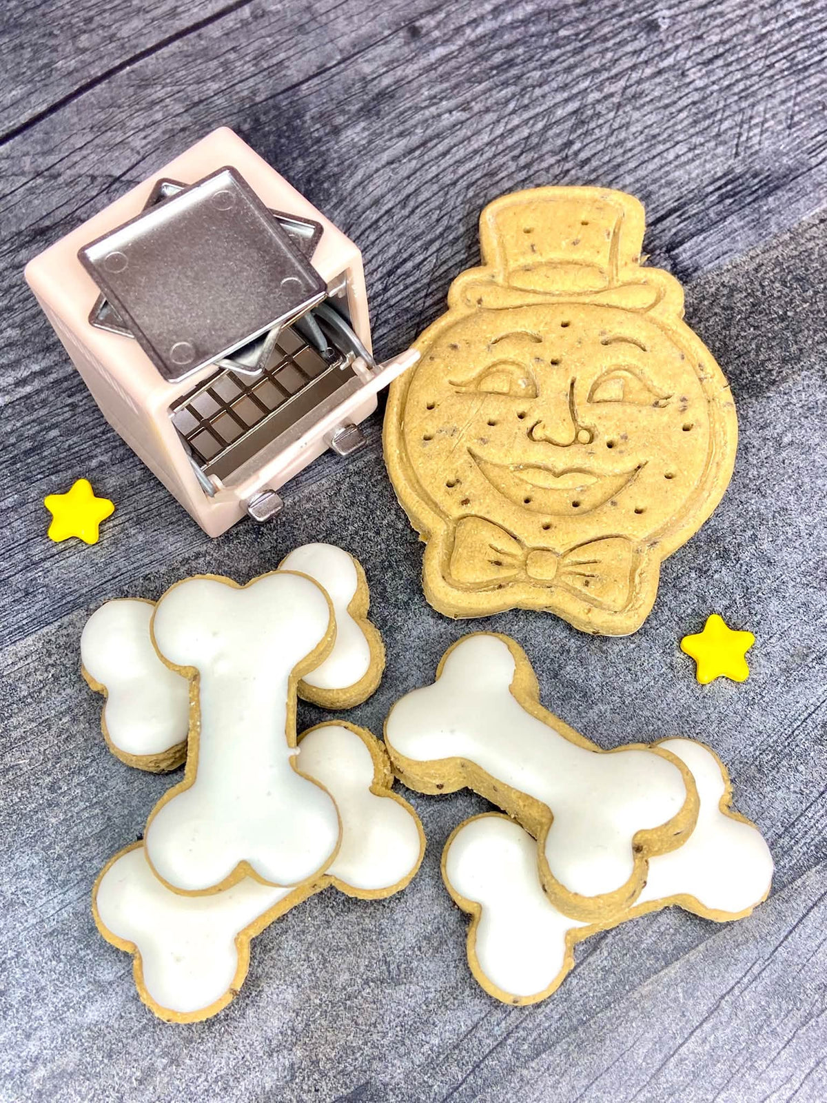 "Moonlight Mischief" Canine Cookie Box Gift Set 🌙🎩✨