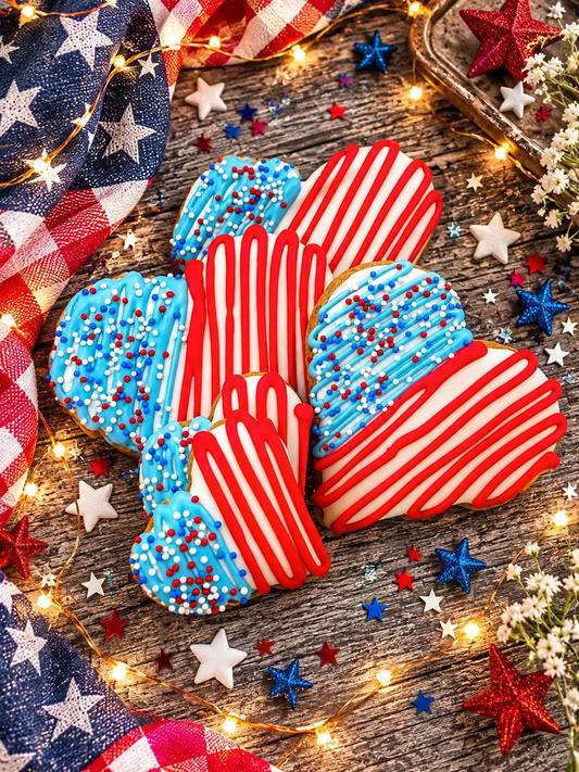 "Red, White & Chew" Canine Cookie Gift Set 🇺🇸
