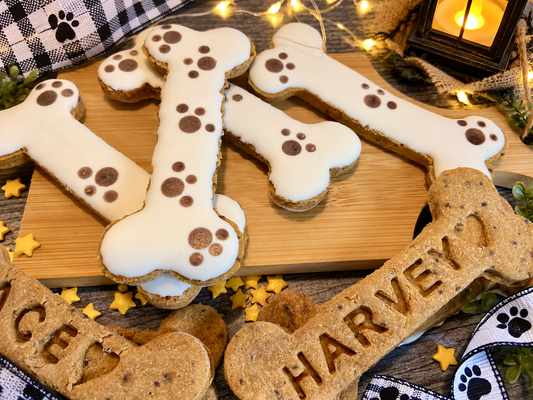 Name & Nibble Personalized Canine Cookie Gift Set ✒️🐾