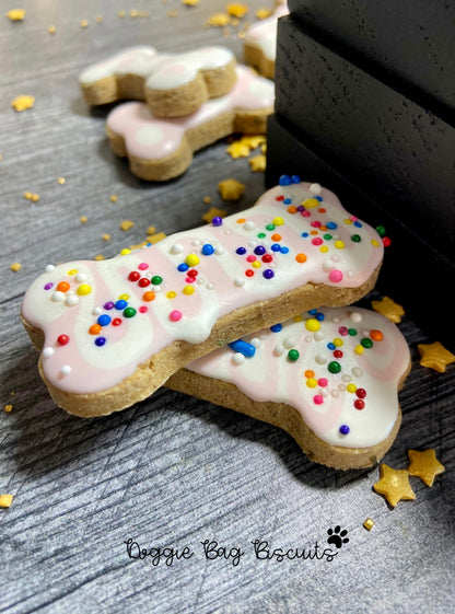 “Cake and Candle” Canine Cookie Gift Set 🎂✨🐾