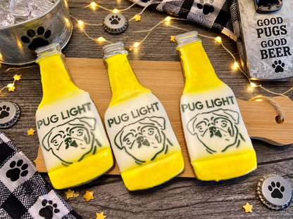 "Pug Light" Canine Cookie Gift Set 🍺