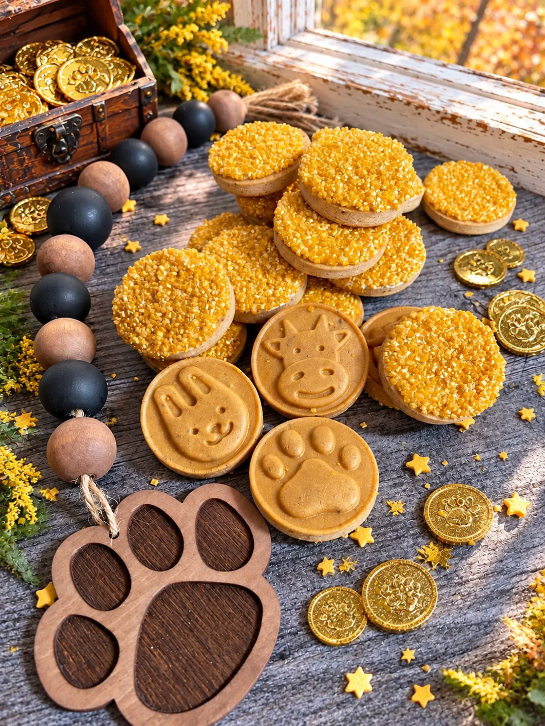 "Canine Coins"  Bite-Size Canine Cookie Gift Set 💰🐾