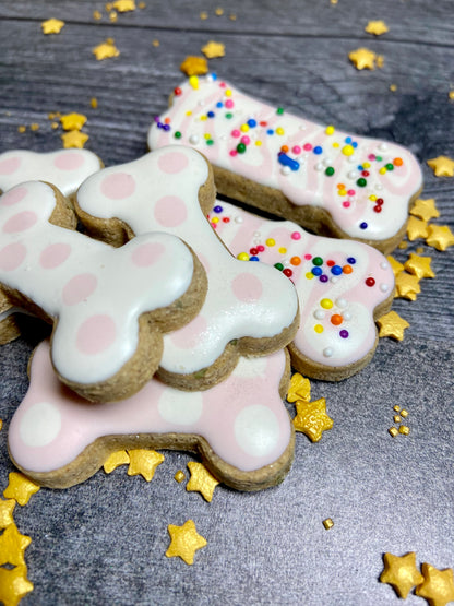 “Cake and Candle” Canine Cookie Gift Set 🎂✨🐾