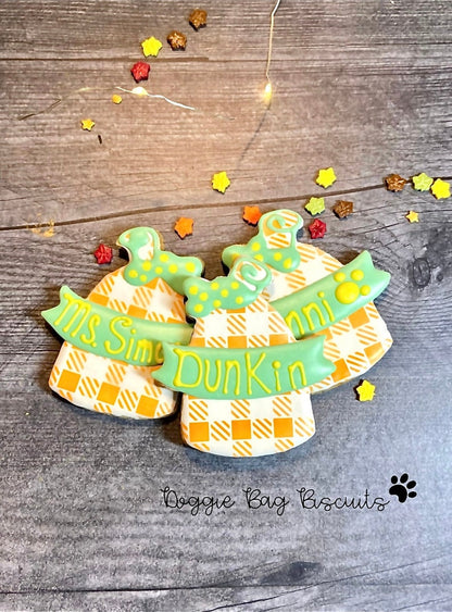 “PUMPKIN PATCH PAW-TY” Personalized Canine Cookie Gift Set