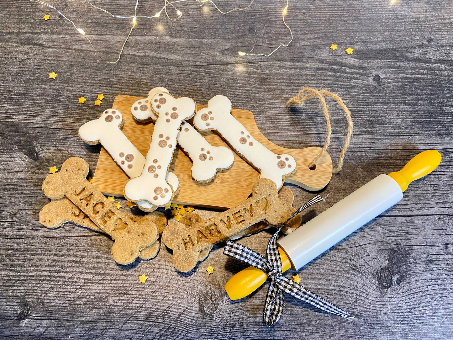 "Name & Nibble” Canine Cookie Gift Set